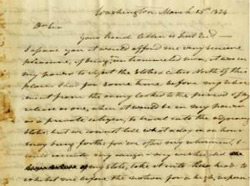 Andrew Jackson letter