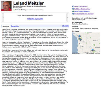 Google Profile for Leland Meitzler