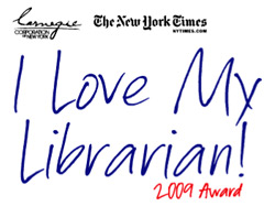 I Love My Librarian Award 2009