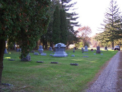 Trinity Rest Cemetery, October 09, 2010  Photo by R. Melissa Reininger