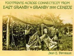 Footprints Across Connecticut from East Granby & Granby 1930 Census -Cover Photo - Picking Tobacco on Floydville Farm