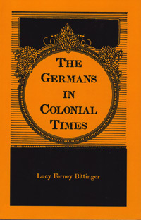 Germans in Colonial times
