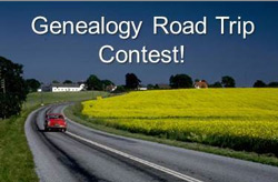Genealogy Road Trip Contestst