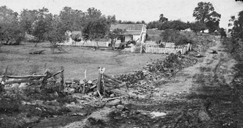 Gettysburg, Pa. Headquarters of Gen. George Meade on Cemetery Ridge