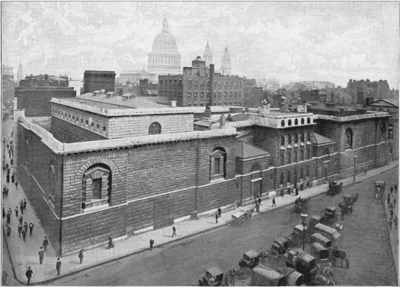 Newgate Prison in 1896