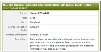 Samuel-Winslett-Results