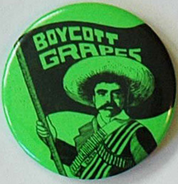 A boycott button that is part of the online archive now owned by UCSD. — Courtesy of UCSD