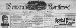 Democratic Northwest and Henry County News Headlines