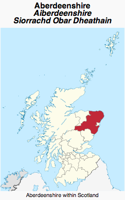 Aberdeenshire Map