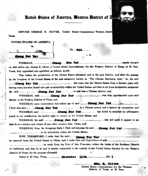 Far Tar Chong deportation