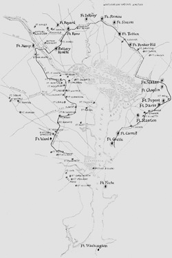 The Civil War Defenses of Washington D.C., courtesy of the National Park Service