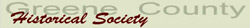 Greene County Historical Society