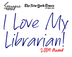 I Love My Librarian Award 2009