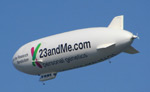 23andme.com blimp