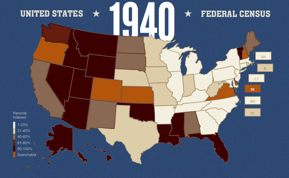 The 1940 U.S. Census Community Project has Indexed and Posted the 1940