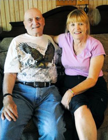 Richie Murray and Sylbie Yon - photo by Kate Ramsey/Staff - The Eatonton Messenger