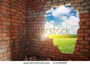broken wall